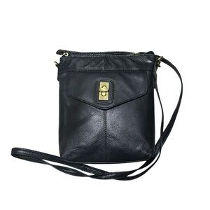 Great American Leatherworks Genuine Leather RFID Protected Crossbody Bag
